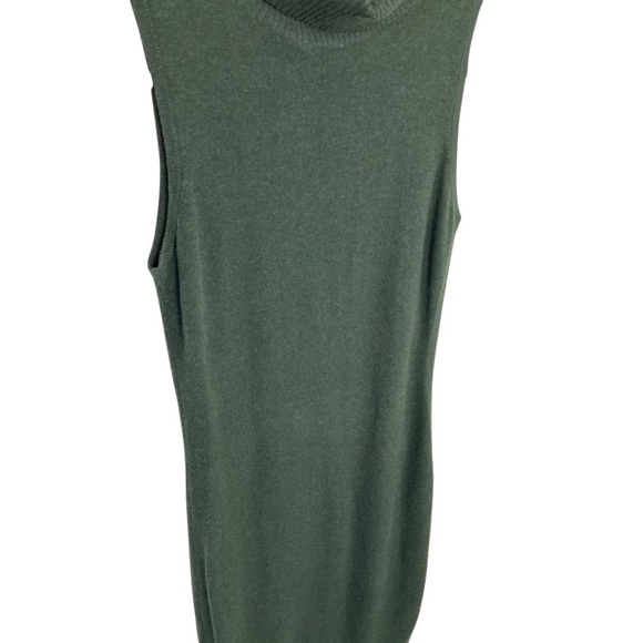 Autumn Cashmere Sleeveless Turtleneck Sweater Dress - Picture 5 of 8